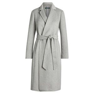 Ralph Lauren Wool Blend Wrap Coat